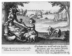 Een picknick, ca. 1650