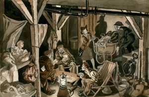 Schuilkelder tijdens de Blitz door Peter Jackson