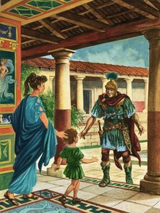 Huiselijke Gemakken in de Romeinse Tijd door Peter Jackson