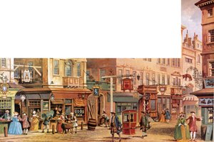 Londen in de 18e eeuw door Peter Jackson