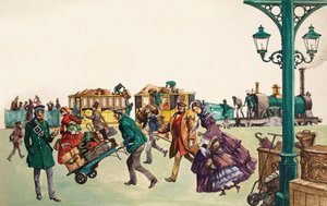 Er was eens... een treinstation honderd jaar geleden