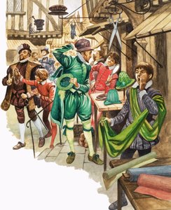 Er Was Eens... markt- en straathandelaren in de Tudor-tijd door Peter Jackson