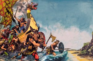 De komst van de Vikingen