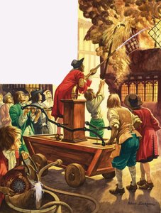 Het wonderlijke verhaal van Groot-Brittannië: De eerste brandweerwagens door Peter Jackson