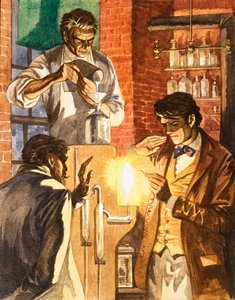 Thomas Edison en Joseph Swan creëren het elektrische licht