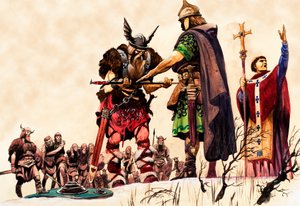 Vikingen geven zich over