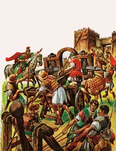 Toen de Britten vochten tegen de Romeinse legers door Peter Jackson