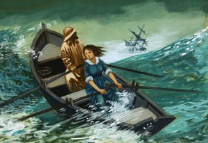Vrouwen van moed: De roeiboot redding. Grace Darling