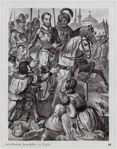 Karel V bevrijdt christelijke slaven uit Tunis