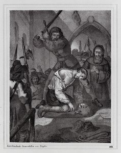 Executie van de Graaf van Reinstein-Tattenbach door Peter Johann Nepomuk Geiger