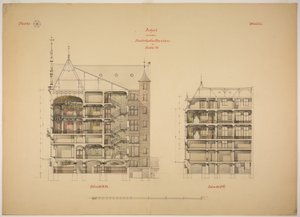 Rathskeller Neubau, Halle (Saale), Saksen-Anhalt, Duitsland, Twee secties