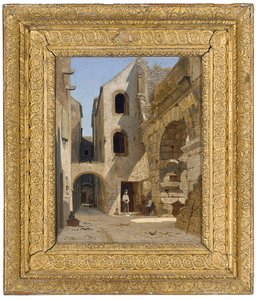 Bij de ruïnes van het Dioclesian Palazzo, Spelato