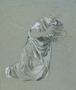 Studie over "Arindal en Daura". door Peter Krafft