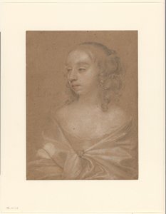 Portret van een onbekende vrouw