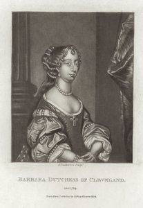Barbara, hertogin van Cleveland door Peter Lely
