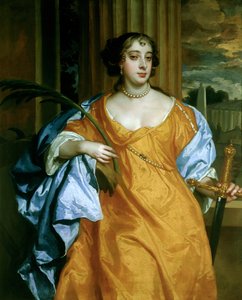 Barbara Villiers, hertogin van Cleveland als St. Catharina van Alexandrië, c.1665-70