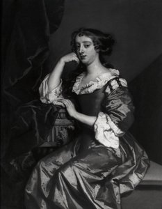 Portret van Lady Elizabeth Wriothesley, vrouw van de 11e graaf van Northumberland door Peter Lely
