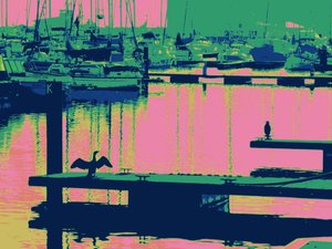 COURT-SHIP HARTLEPOOL door Peter McClure