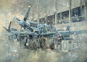 Mustang bij Warton