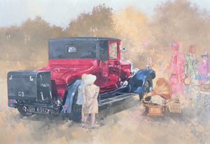 Picknick in de jaren 1920 door Peter Miller