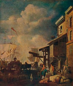 De Oude Oost-Indische Kade, London Bridge, c1700-1740, 1904