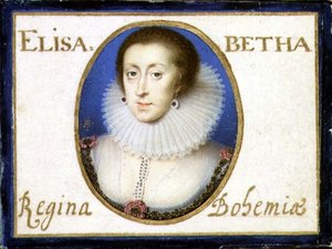 Portret van Elizabeth, Koningin van Bohemen
