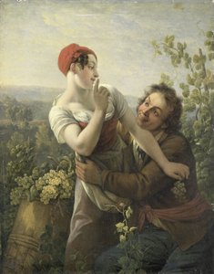 De Gepassioneerde Druivenplukker door Peter Paul Joseph Noël