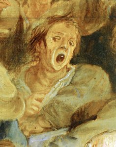 Een kerkfeest of Weding in een dorp, ca.1635-38 (olieverf op hout) door Peter Paul Rubens