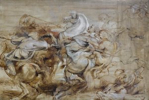 Een leeuwenjacht, ca. 1614-15