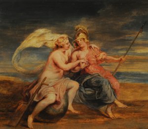 Allegorie van Fortuin en Deugd door Peter Paul Rubens