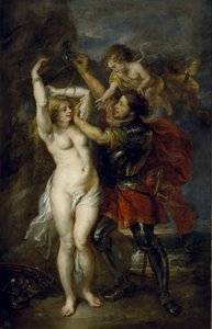 Andromeda bevrijd door Perseus, 1641-1642