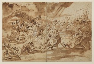 Bekering van Sint Paulus door Peter Paul Rubens