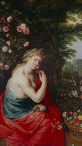 De godin Flora. Rond 1625
