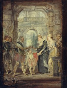 De overdracht van het regentschap (schets voor de Medici-cyclus)
