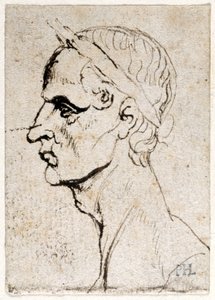 Julius Caesar, uit tien tekeningen van acht van de eerste twaalf Caesars, naar de medailles van Giovanni da Cavino door Peter Paul Rubens