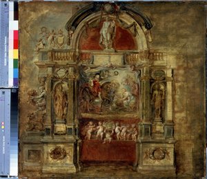 De aankomst van prins Ferdinand door Peter Paul Rubens