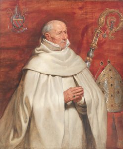 Matthaeus Yrsselius (1541-1629), abt van de Sint-Michielsabdij in Antwerpen door Peter Paul Rubens