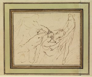 Meleager doodt zijn ooms Plexippus en Toxeus door Peter Paul Rubens