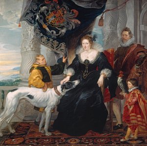 Portret van Aletheia Talbot, gravin van Arundel