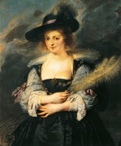 Portret van Helene Fourment (detail)