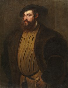 Portret van Hernan Cortez (?)