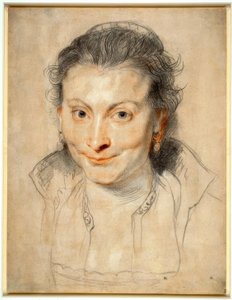 Portret van Isabella Brant door Peter Paul Rubens