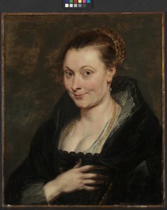 Portret van Isabella Brant, ca. 1620-25 door Peter Paul Rubens
