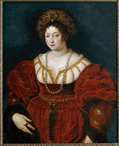 Portret van Isabella d