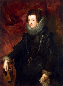 Portret van koningin Elisabeth van Frankrijk 1602-1644, koningin-gemalin van Spanje, c1628-1629