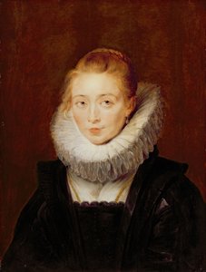 Portret van de Erejonkvrouw van de Infanta Isabella