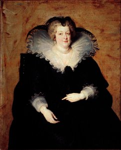 Portret van de koningin van Frankrijk Marie de Medicis