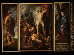 Opstanding van Christus, ca. 1611-12 door Peter Paul Rubens