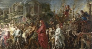 Romeinse triomf. Rond 1630 door Peter Paul Rubens