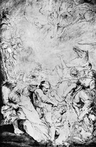 Schets van het Martelaarschap van St. Livinus, ca. 1633, 1933